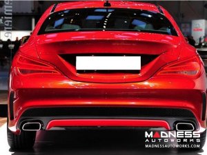 Mercedes-Benz CLA-Class Rear Bumper Lip - Carbon Fiber Mercedes-Benz CLA-Class Rear Bumper Lip - Carbon Fiber
